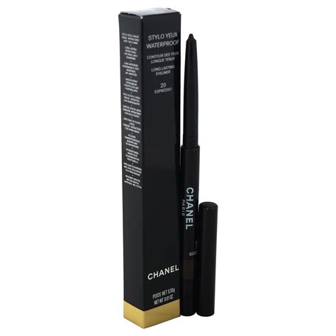 chanel stylo yeux waterproof 20 espresso|chanel waterproof eyeshadow.